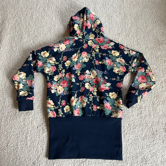 FLORAL RARE Sweatshirt Skirt Hoodie Colorful - Picture 7 of 9